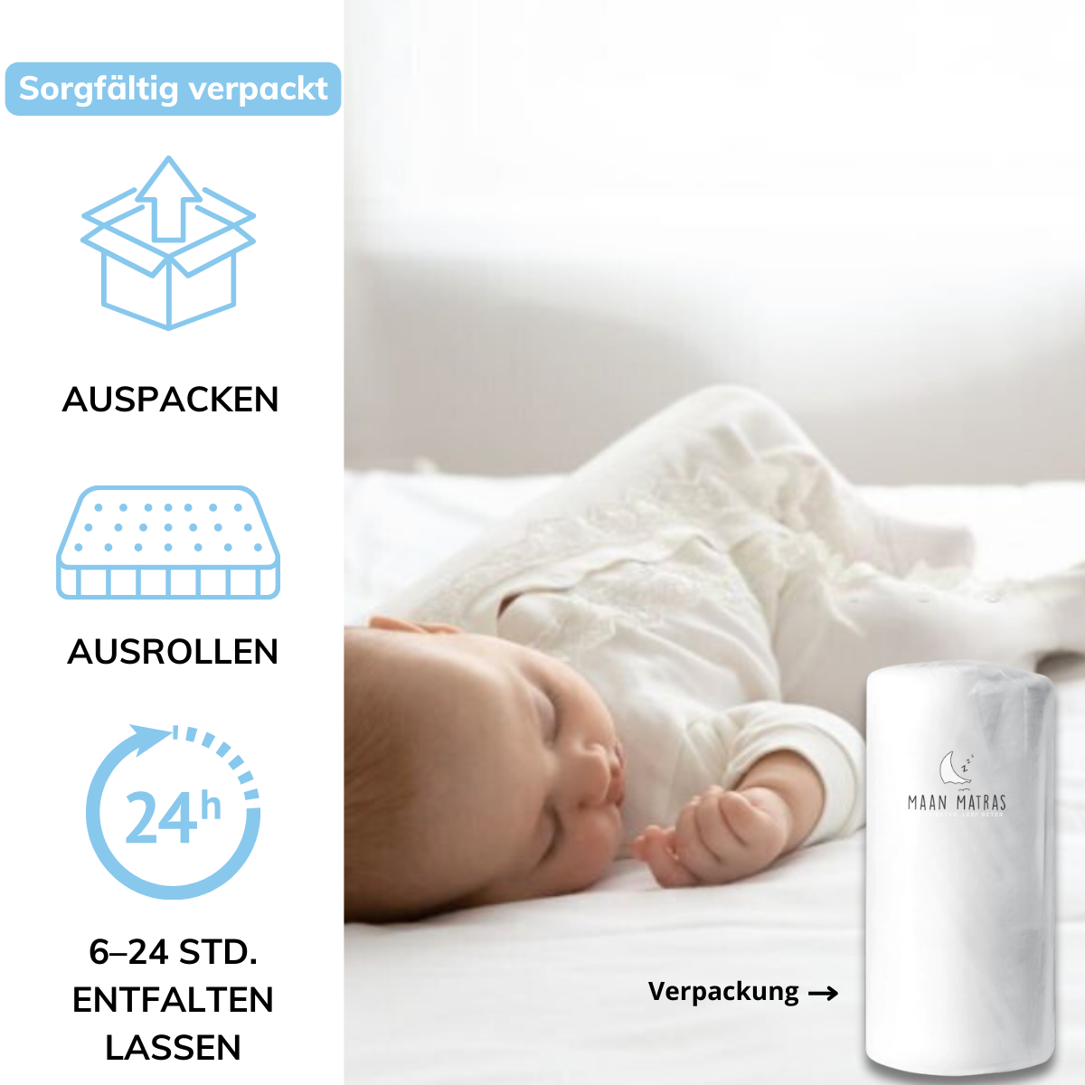 Moon Matratze® Babymatratze