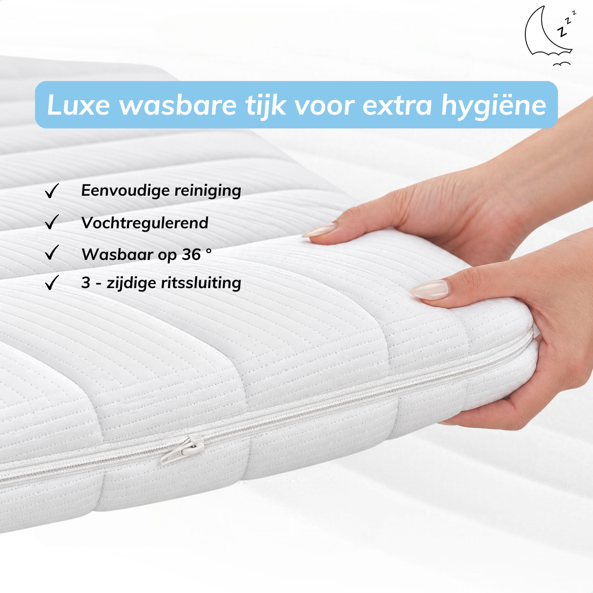 Moon Mattress® Topper HR Kaltschaum