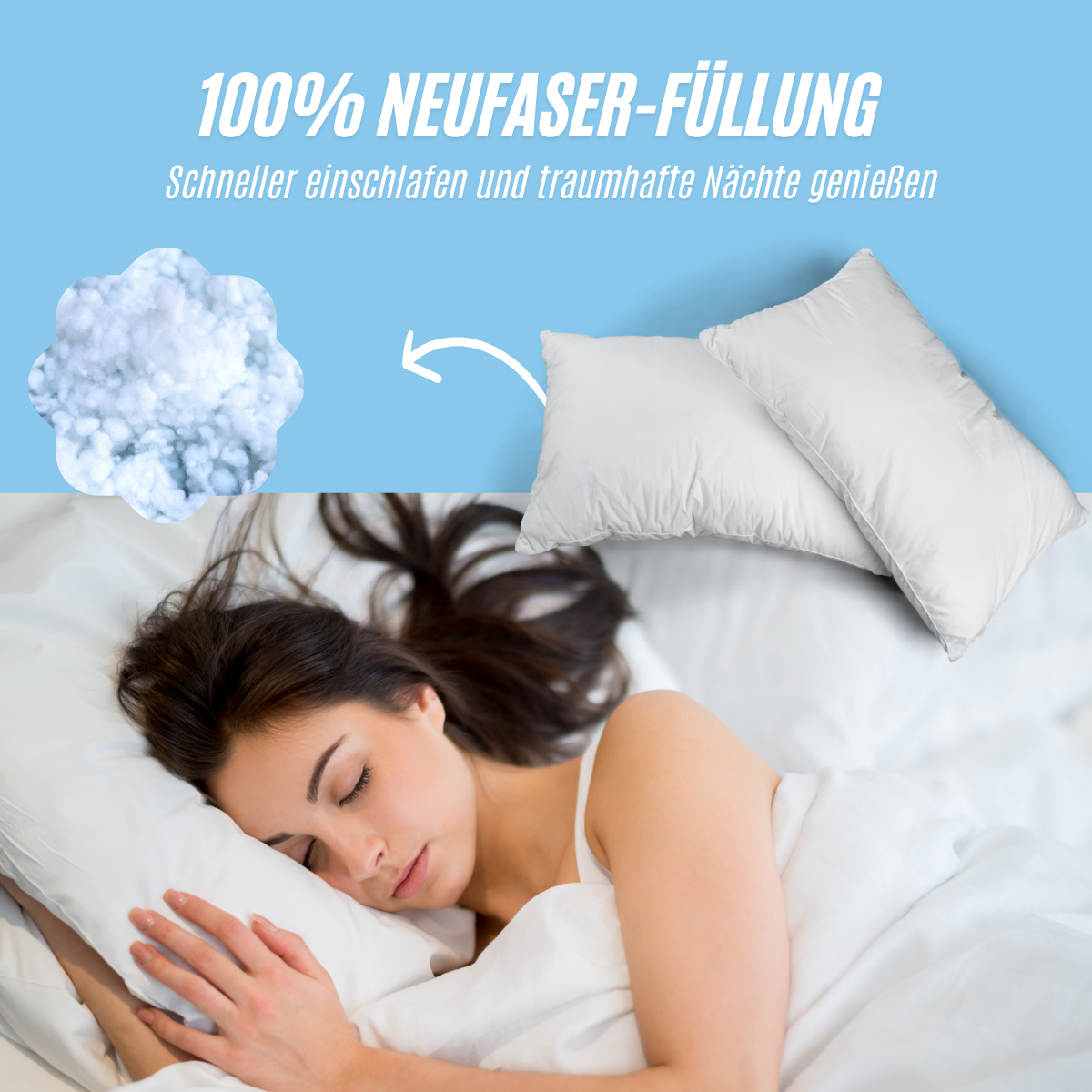 Moon Mattress® Kissen-Set (2 Stück)