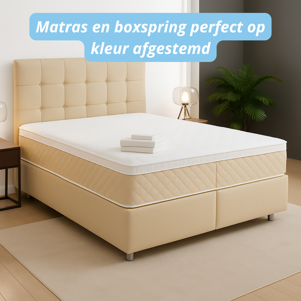 Moon Mattress® Boxspringbett | Boxspringbett mit Stauraum | Komplettes Boxspringbett
