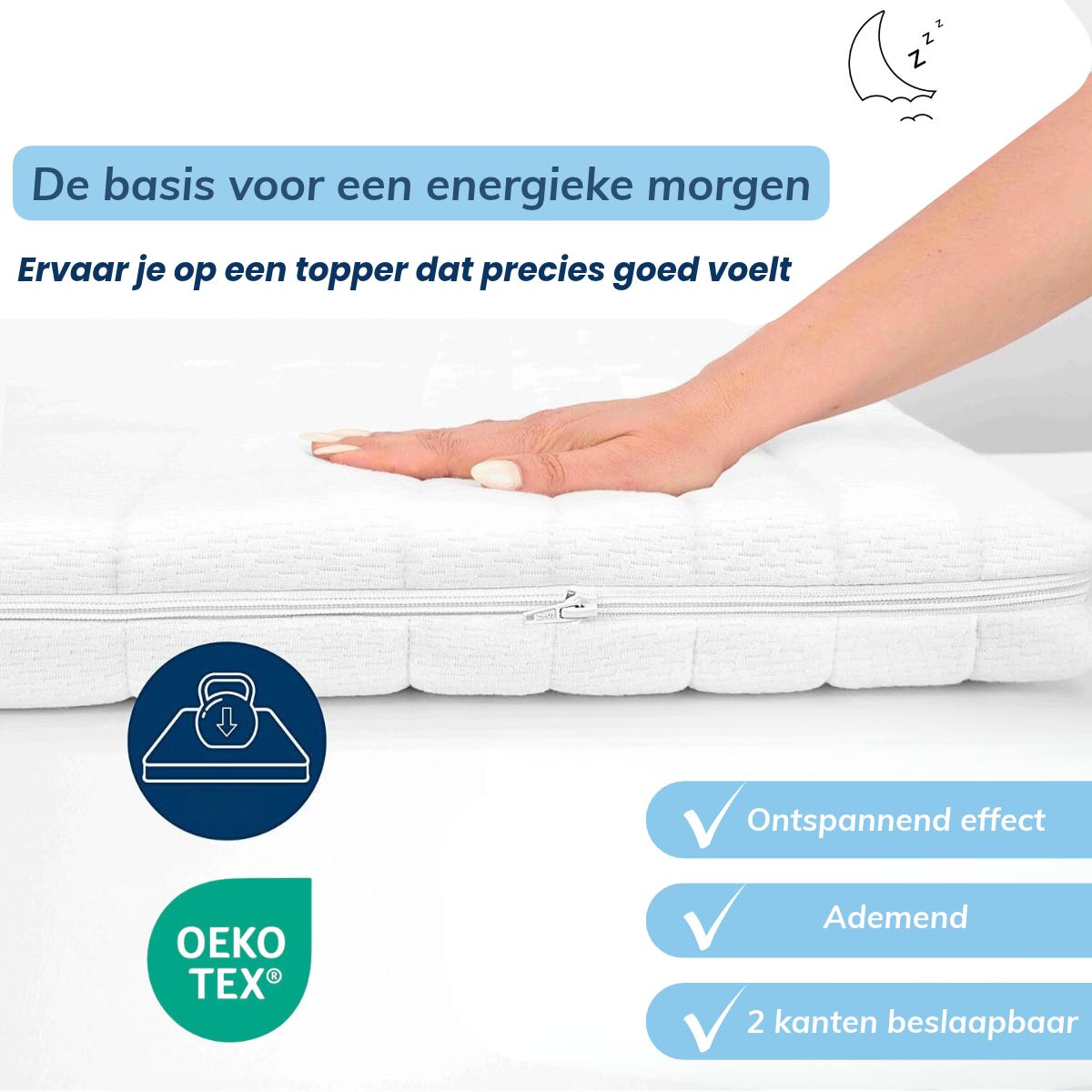 Moon Mattress® Topper HR Kaltschaum