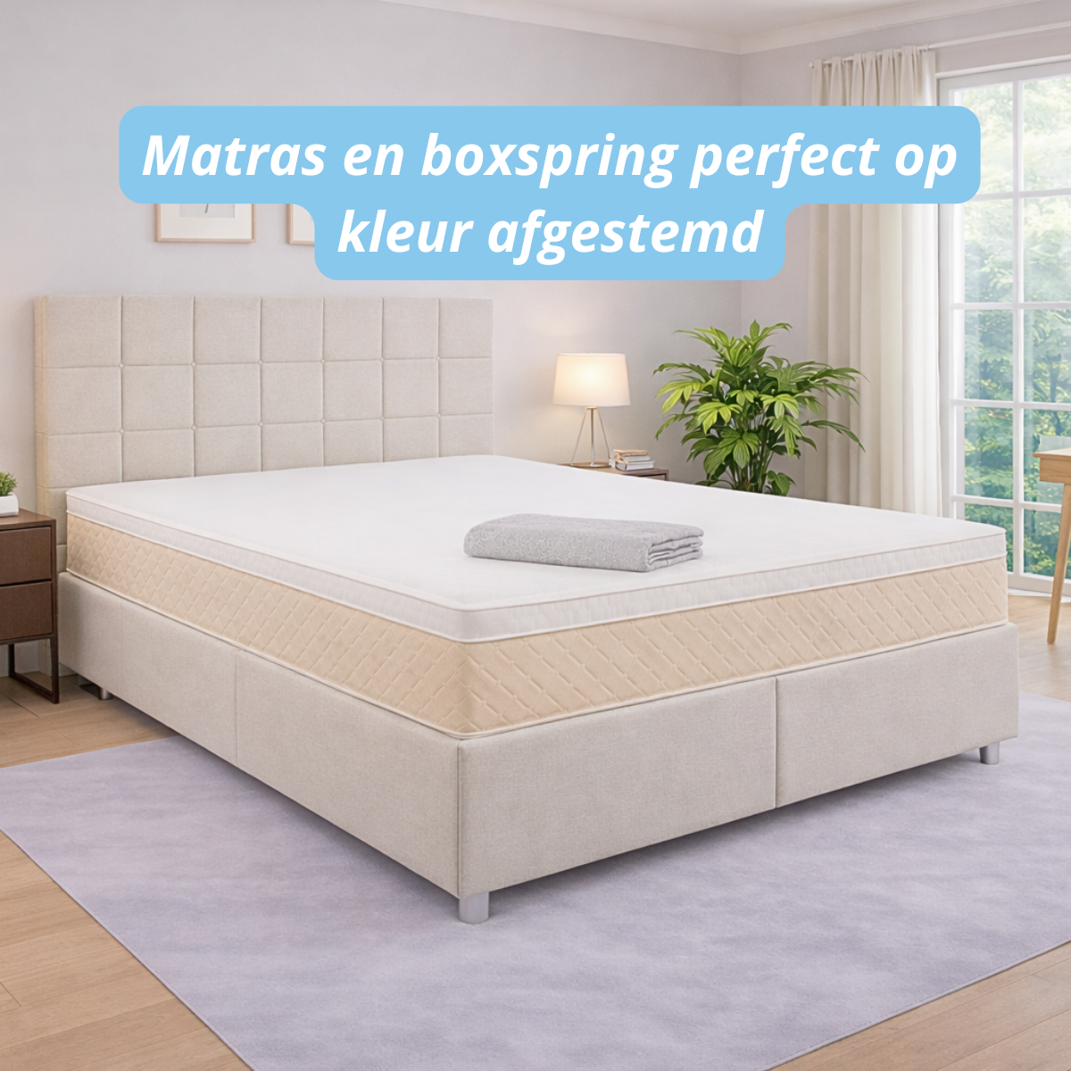 Moon Mattress® Boxspringbett | Boxspringbett mit Stauraum | Komplettes Boxspringbett