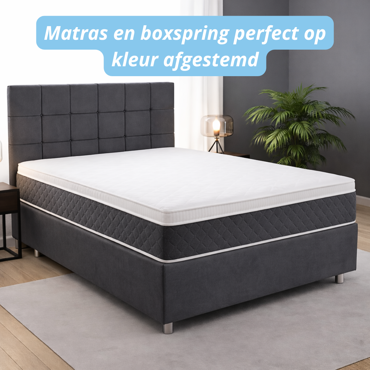 Moon Mattress® Boxspringbett | Boxspringbett mit Stauraum | Komplettes Boxspringbett