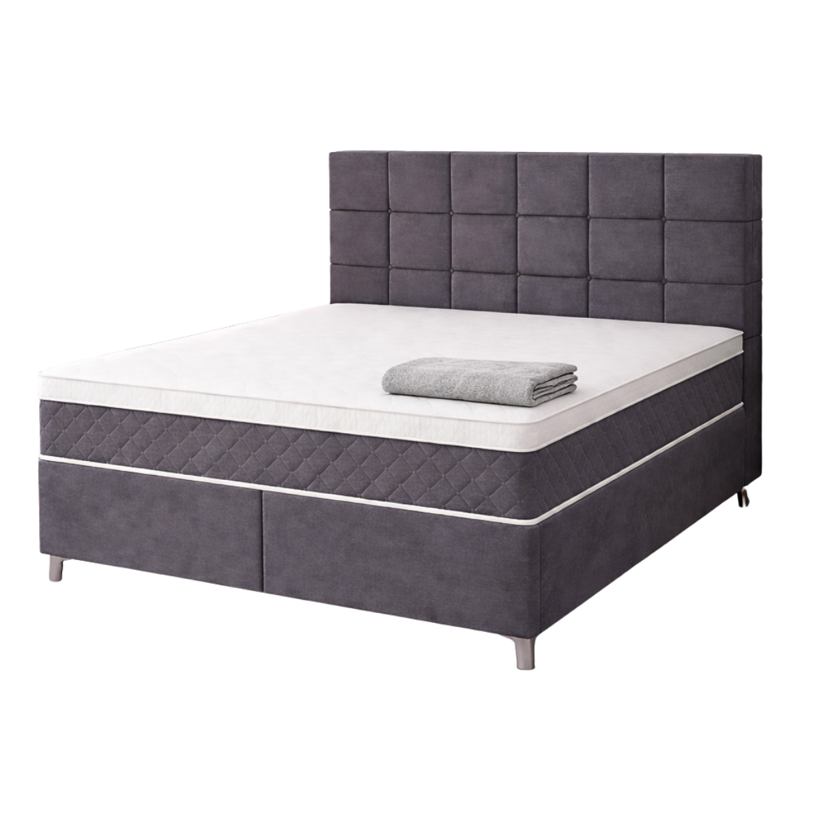 Maan matras | Boxspring compleet | Opbergruimte | Bed | Beige/Creme