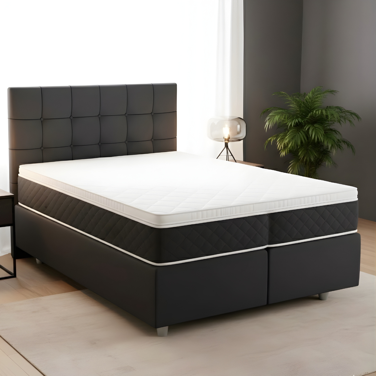 Maan matras ® Boxspring | boxspring met opbergruimte | Boxspring compleet