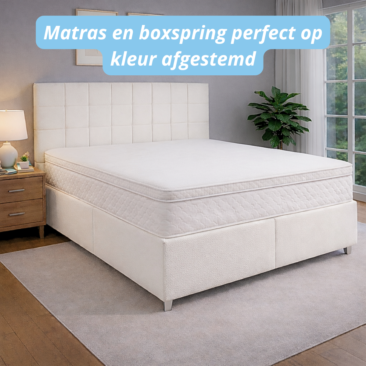 Moon Mattress® Boxspringbett | Boxspringbett mit Stauraum | Komplettes Boxspringbett