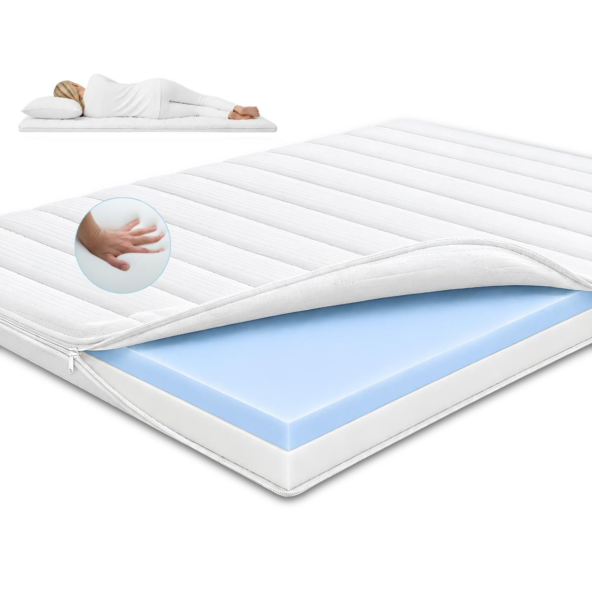 Moon Mattress® Topper HR Kaltschaum