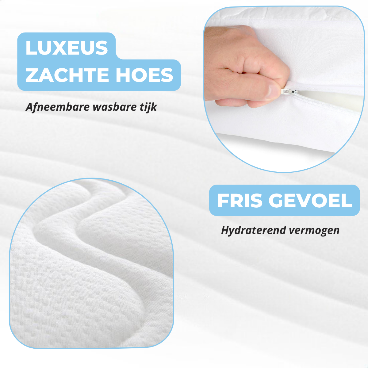 Moon Mattress® Topper HR Kaltschaum