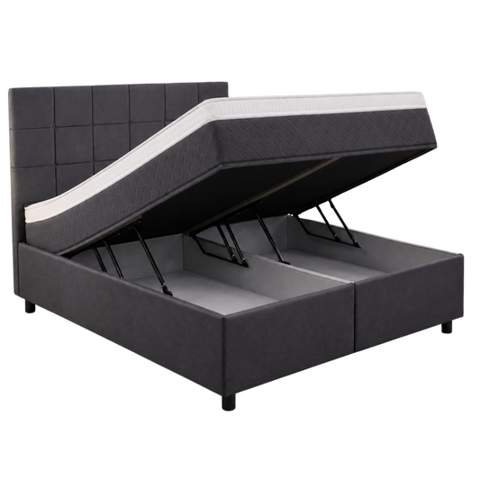 Moon Mattress® Boxspringbett | Boxspringbett mit Stauraum | Komplettes Boxspringbett
