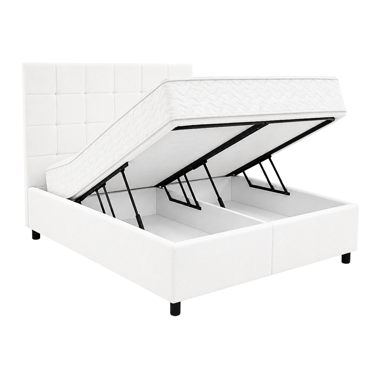 Moon Mattress® Boxspringbett | Boxspringbett mit Stauraum | Komplettes Boxspringbett
